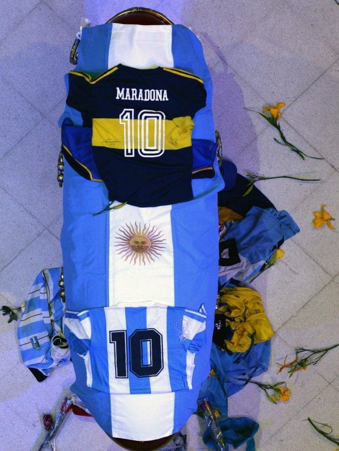 Velório de Maradona começou em Buenos Aires