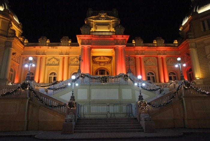 Palácio Guanabara, sede do Governo do Estado do Rio de Janeiro, ficará iluminado de laranja desta sexta-feira até domingo (29)