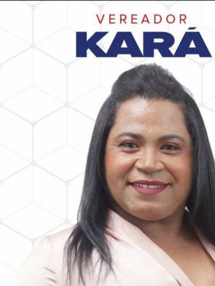 Kará foi eleito vereador em Natividade, no Noroeste Fluminense com 312 votos.