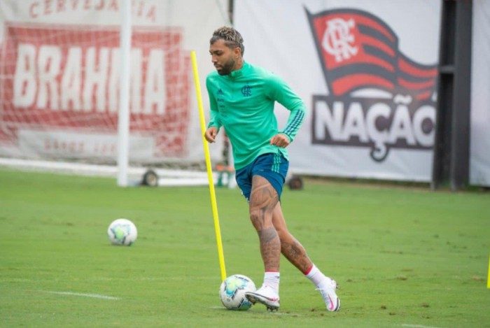 Gabriel Barbosa virou dúvida para a decisão contra o Racing