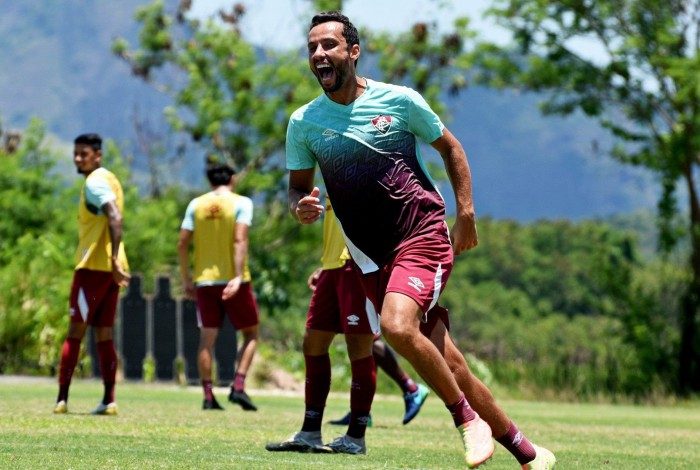 O jogador Nenê é a cabeça pensante do meio-campo tricolor