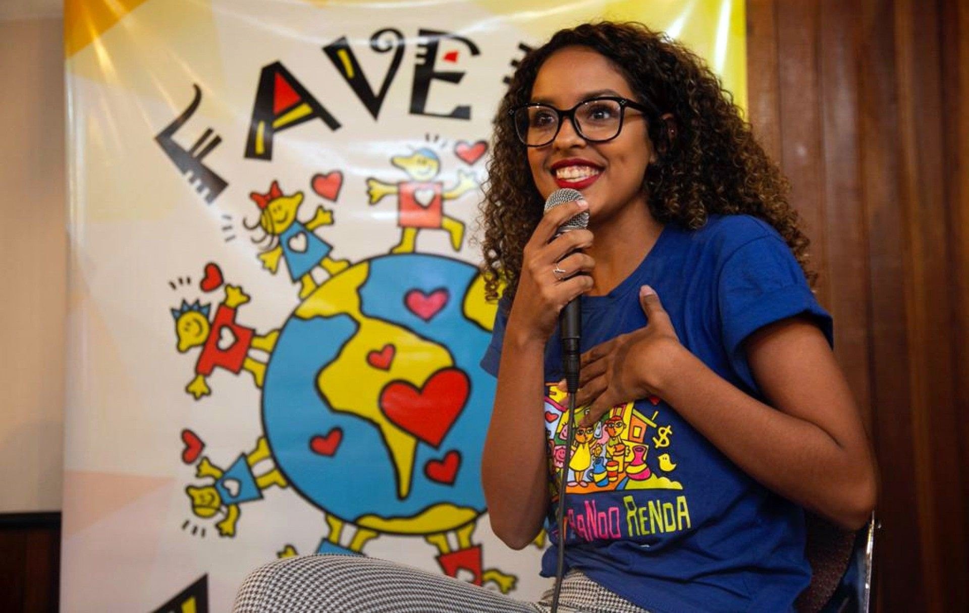 De aluna, a cria da Maré virou professora - Favela Mundo / Divulgação