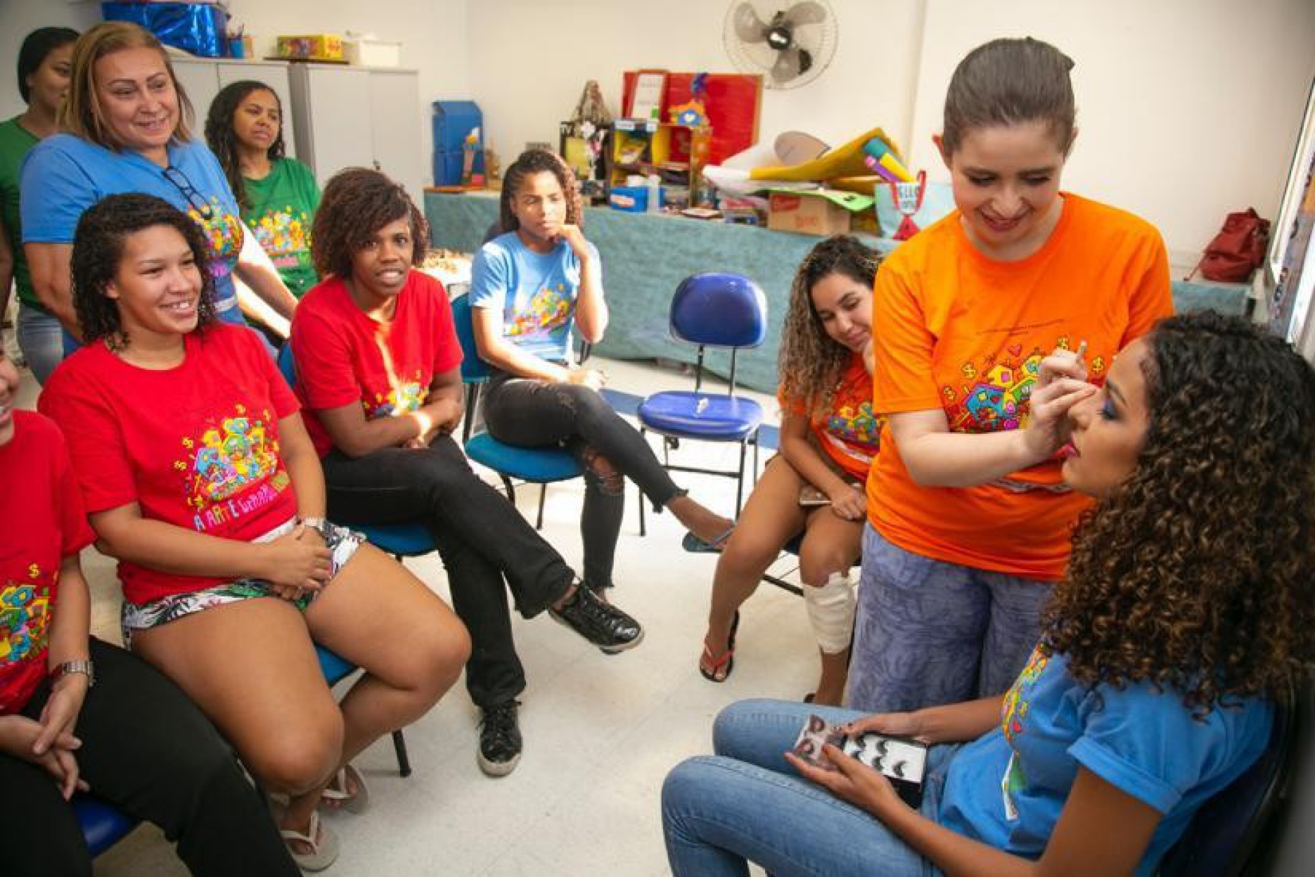 O curso de maquiagem da Favela Mundo - Favela Mundo / DivulgaÃ§Ã£o
