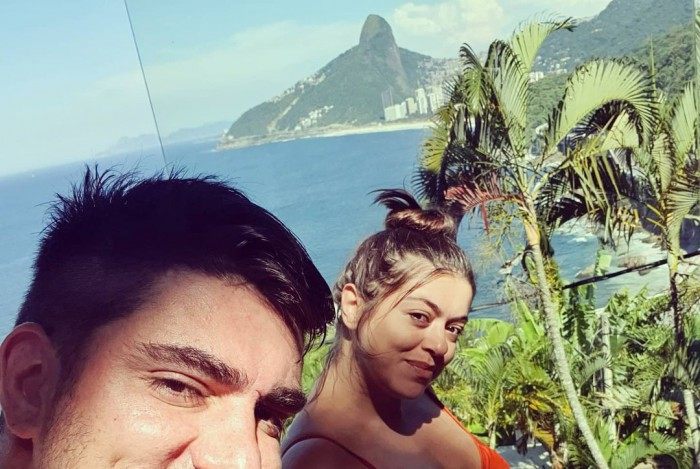 Marcelo Adnet e a namorada Patrícia Cardoso