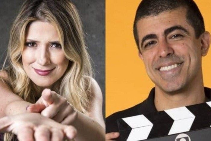 Dani Calabresa e Marcius Melhem