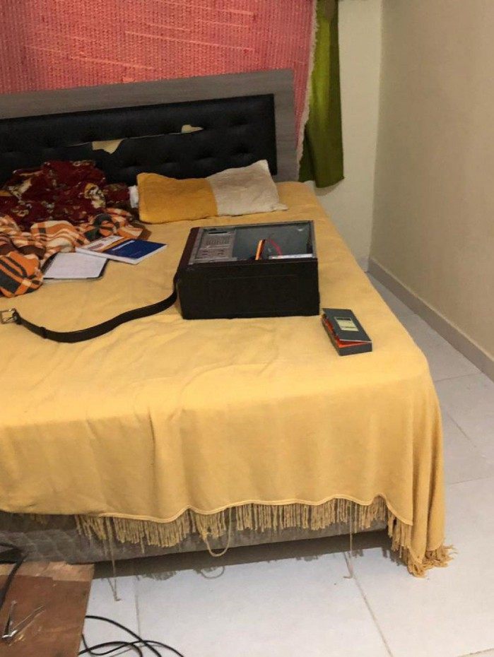 Material apreendido em operação da PF