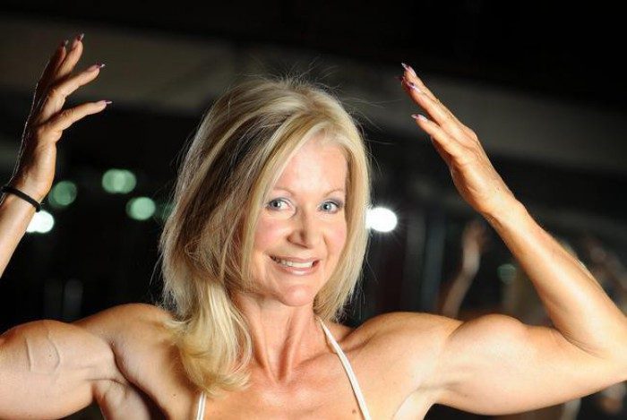 Lesley Maxwell, a vov&oacute; fitness