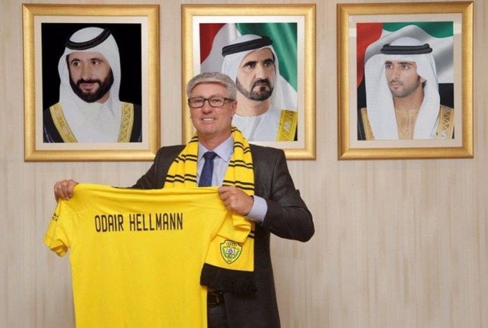 Odair Hellmann é apresentado oficialmente no Al Wasl