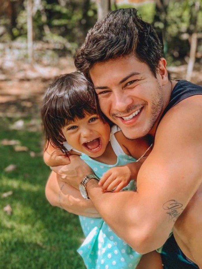 Arthur Aguiar e Sophia - reprodução do instagram