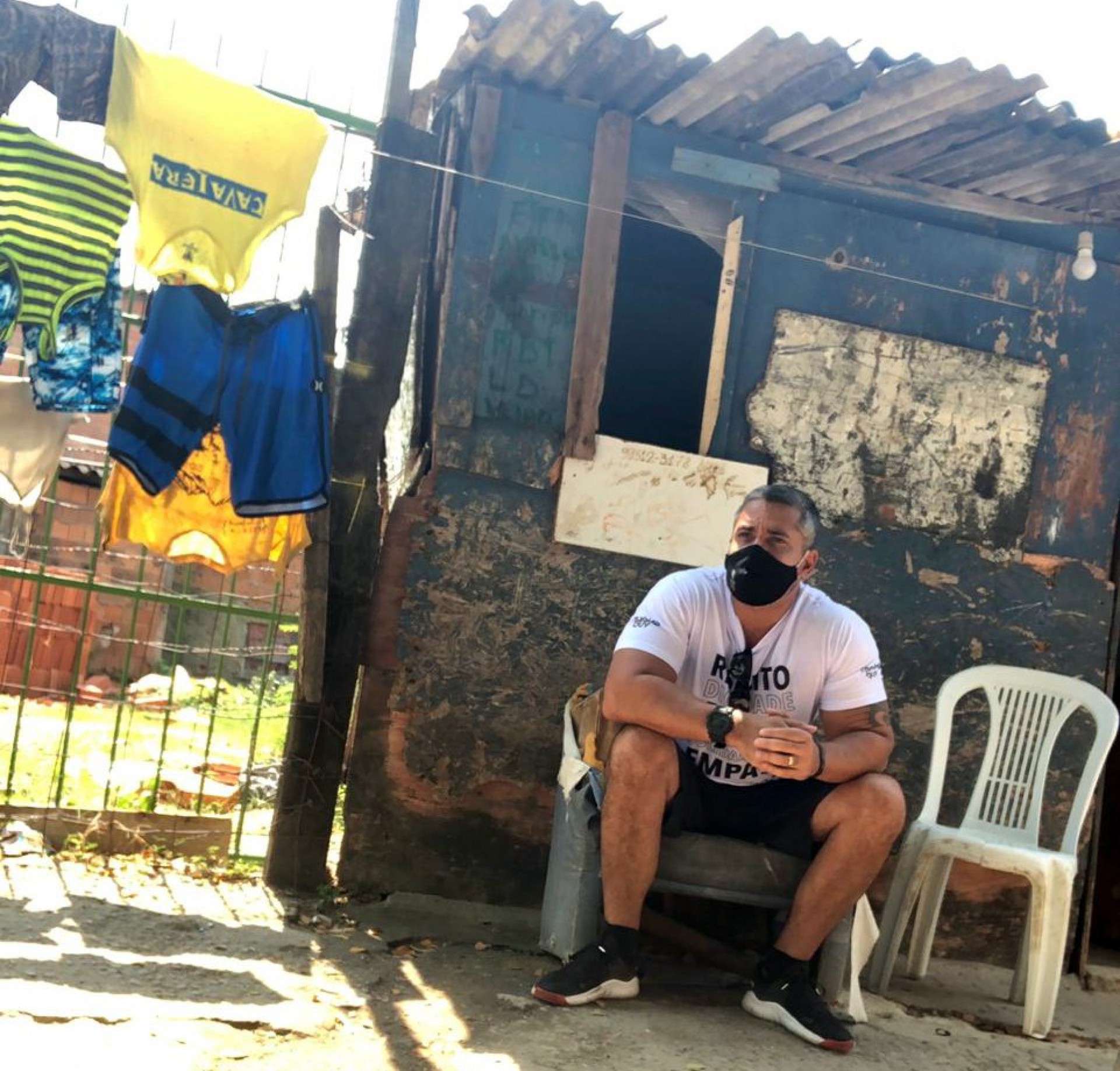 A Cidade de Deus vive ainda o problema da desconfiança da qualidade da água - Nóiz Projeto Social / Divulgação