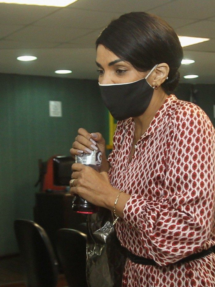 Audi&ecirc;ncia do caso Flordelis no f&oacute;rum de Niter&oacute;i, em dezembro