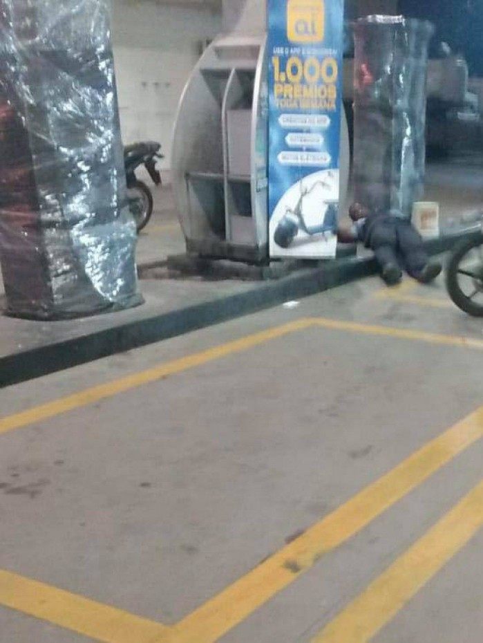 Frentista Vanderson Augusto da Silva, assassinado no posto de combustíveis onde trabalhava, em Bangu, na Zona Oeste