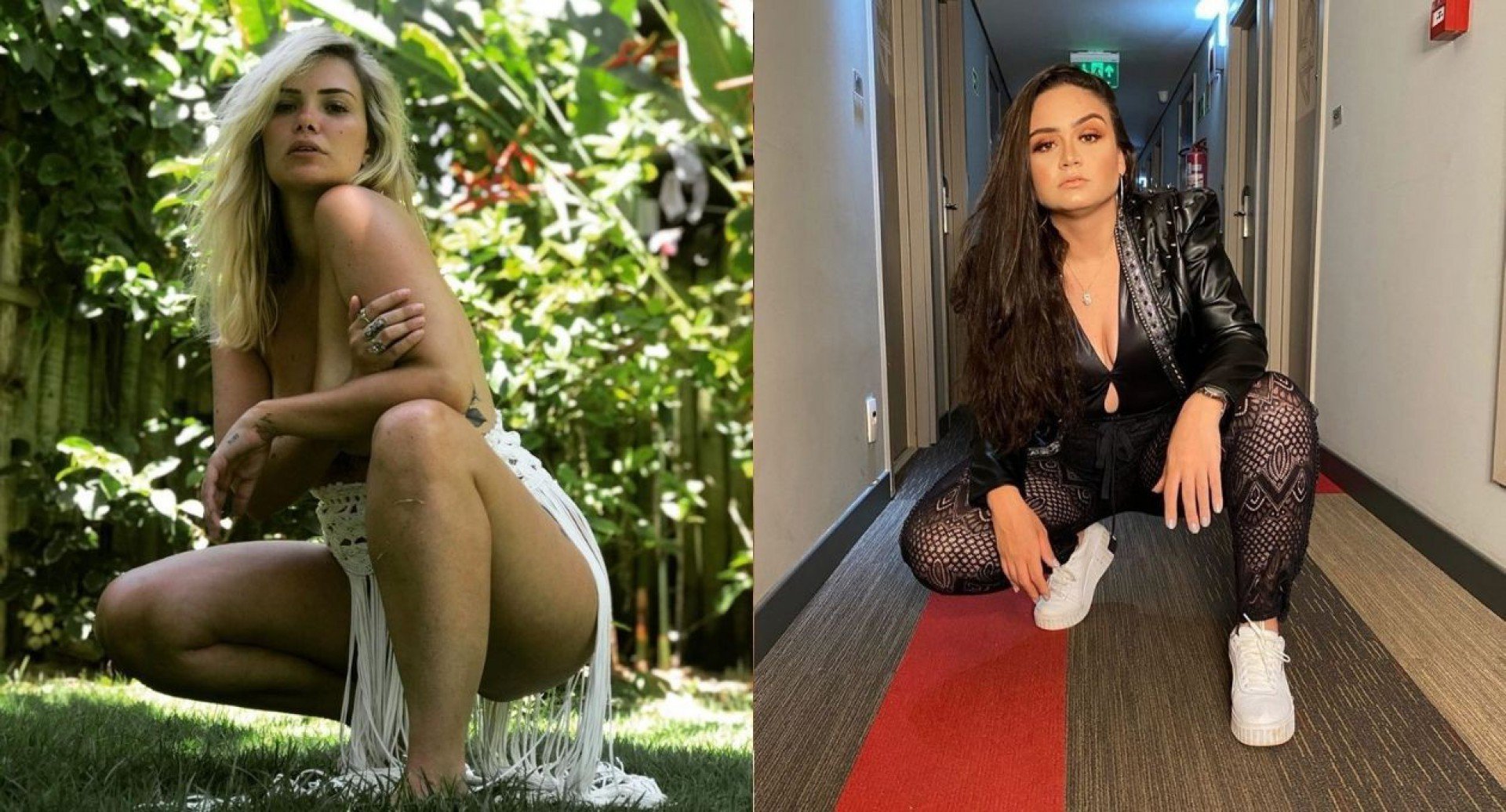 Marcela McGowan e Luiza