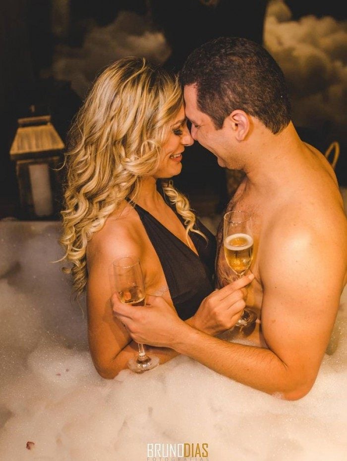 Andressa Urach e Thiago Lopes