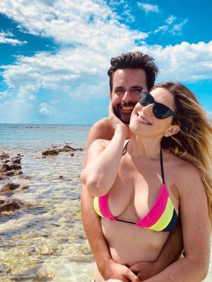 Dani Calabresa e o namorado