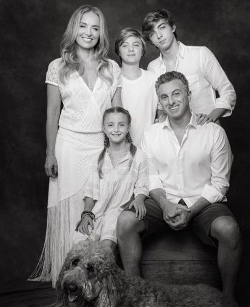 Angélica, Lucino Huck e os filhos - reprodução do instagram