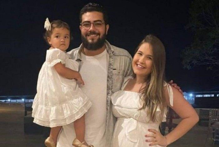 Henrique, a esposa e a filha