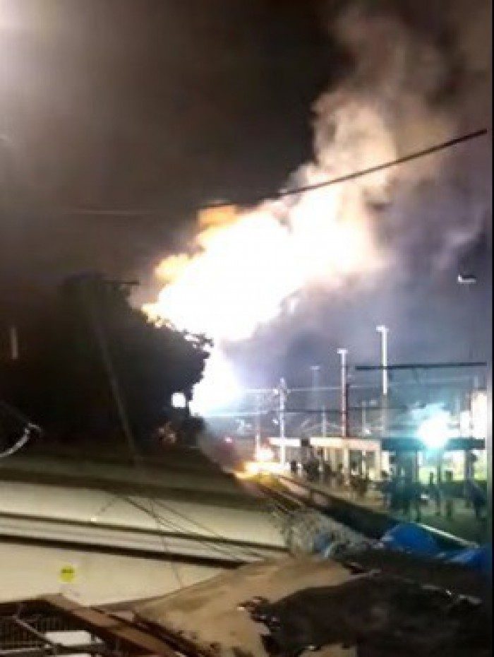 Subestação de Engenheiro Pedreira pega fogo