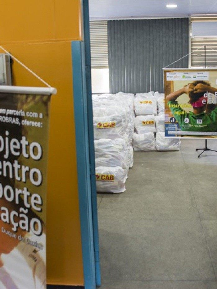 Projeto Social Centro de Esporte e Educação (CEE) do Sesi, em Duque de Caxias 