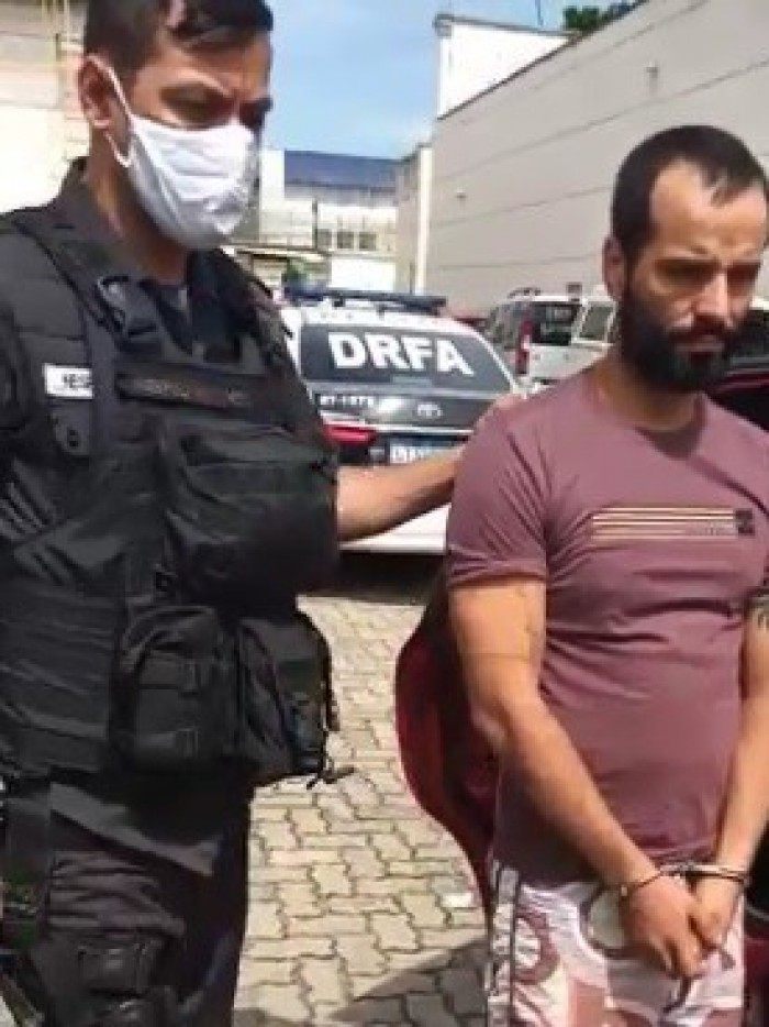 Homem procurado por crimes em MG é preso em Curicica, na Zona Oeste - Reprodução