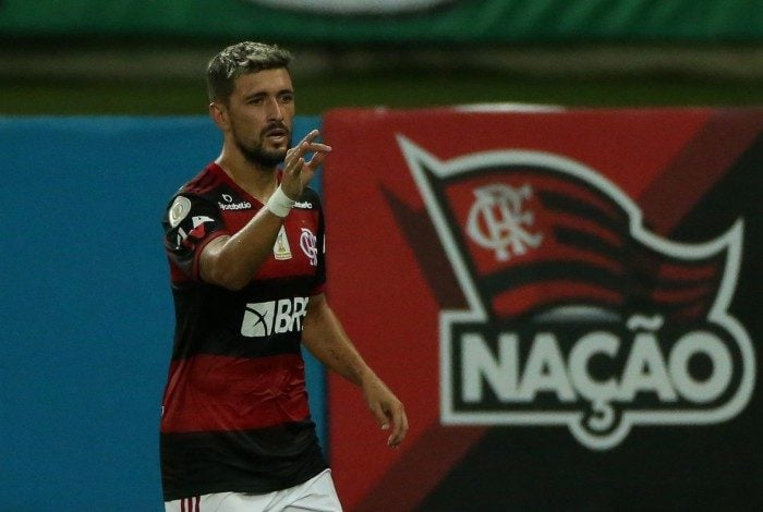 7º) Arrascaeta – 33 gols - Desde 2019 no Fla, o meia uruguaio já entrou em campo 105 vezes com a camisa do Flamengo


