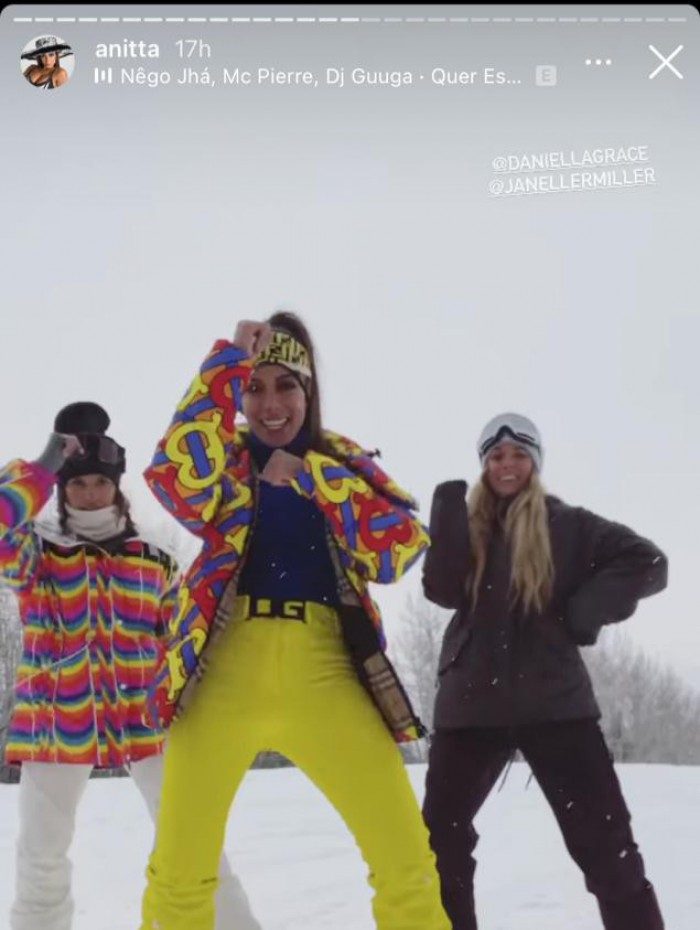 Anitta via Instagram Stories