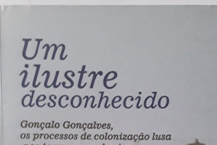 A capa do livro em lan&ccedil;amento sobre a hist&oacute;ria dos 'Gon&ccedil;alos': o santo e o fundador da cidade