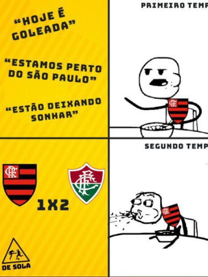 Memes: Fluminense derrotou o Flamengo