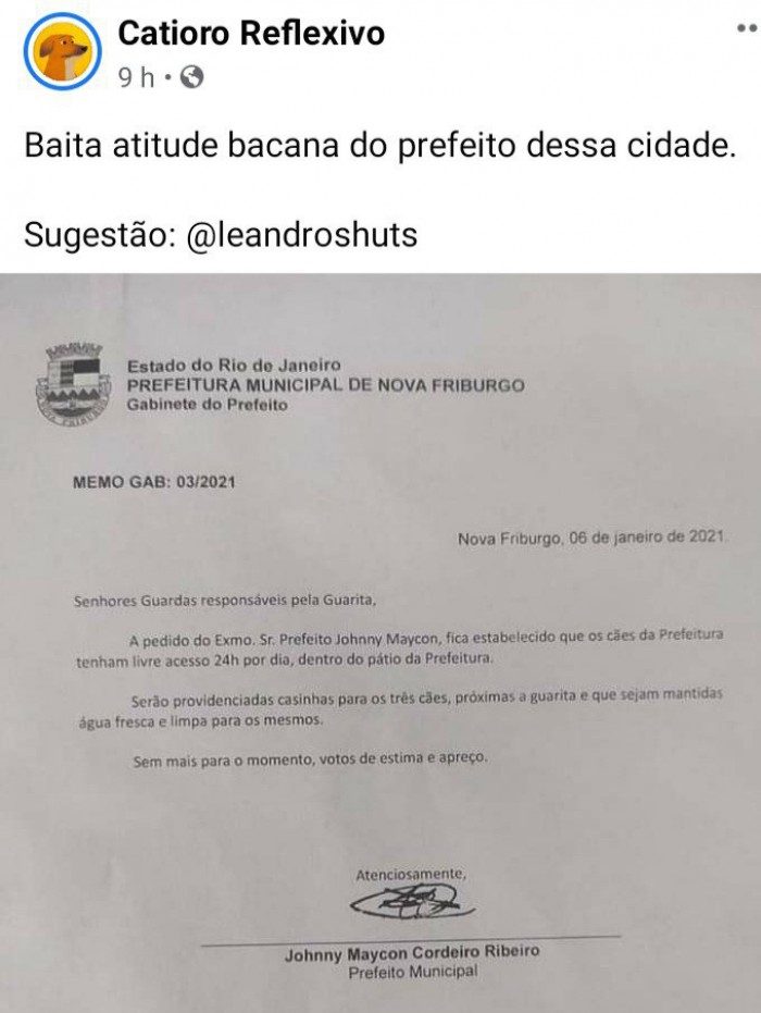 Publicação recebeu mais de 11 mil curtidas até às 17h desta quinta-feira, 7 - Reprodução Internet