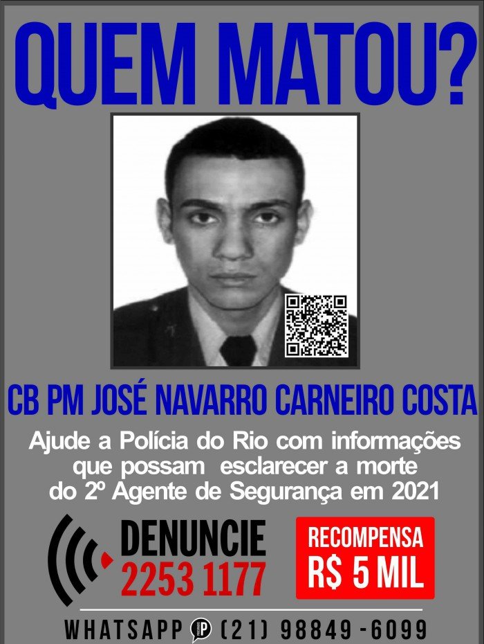 Todas as informações sobre a morte de José Navarro serão encaminhadas para DHBF e PMERJ