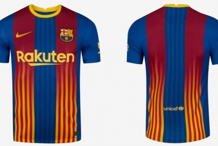 O quarto uniforme do Barcelona, com referências à Catalunha, será uma edição especial para o clássico com o Real Madrid