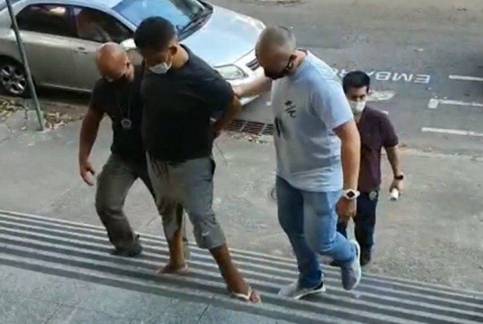Gilberto Julião foi preso por policiais civis da delegacia da Tijuca