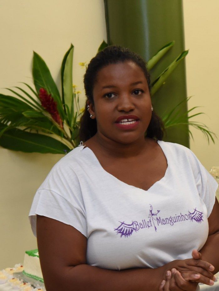 Daiana Ferreira, fundadora do projeto social Ballet Manguinhos