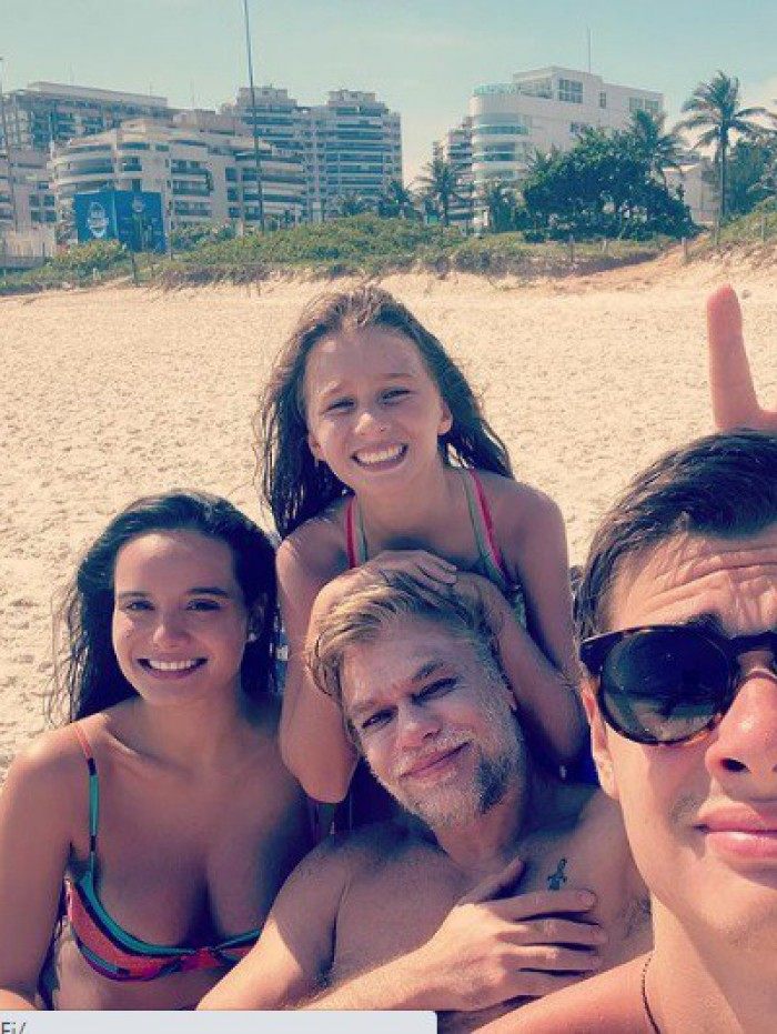 Fábio e a família - reprodução do instagram