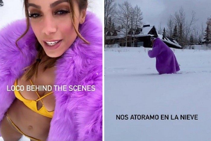Anitta mostra bastidores de gravação de seu novo clipe, 'Loco'