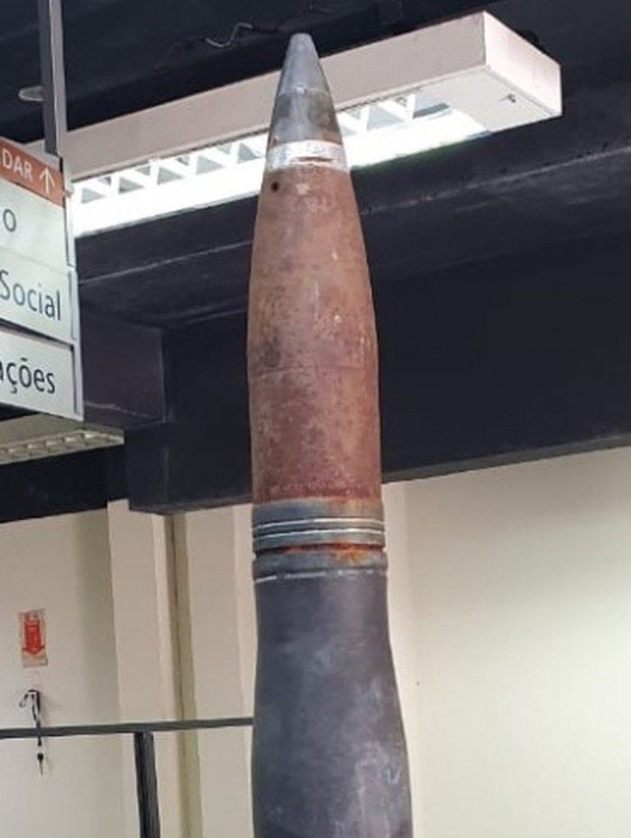 Artefato já está sob os cuidados dos agentes da 22ª DP (Penha)