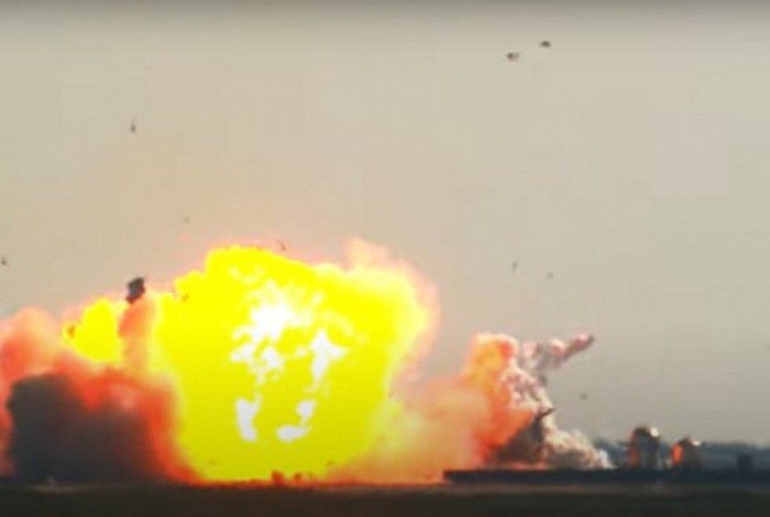 Este foi o segundo teste que acabou em explosão da SpaceX