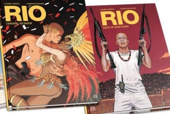 Coleção retrata Rio de Janeiro como cidade violenta e 'selvagem'
