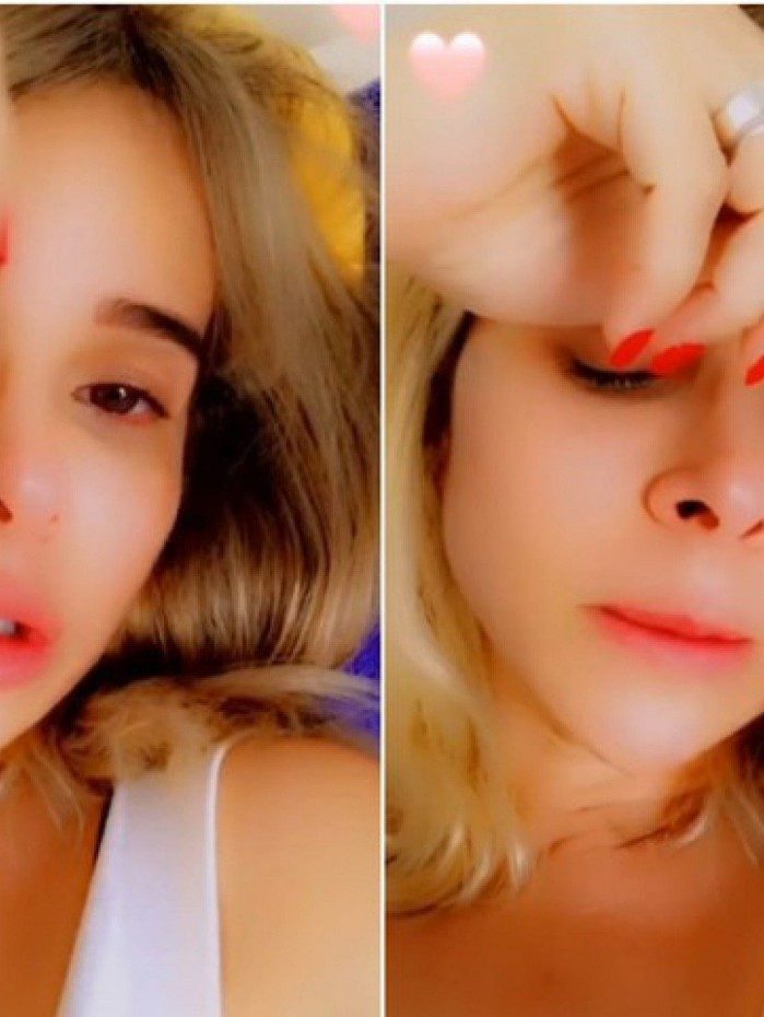 Dany Bananinha est&aacute; triste por n&atilde;o ter se recuperado ainda de cirurgia de n&oacute;dulo no seio