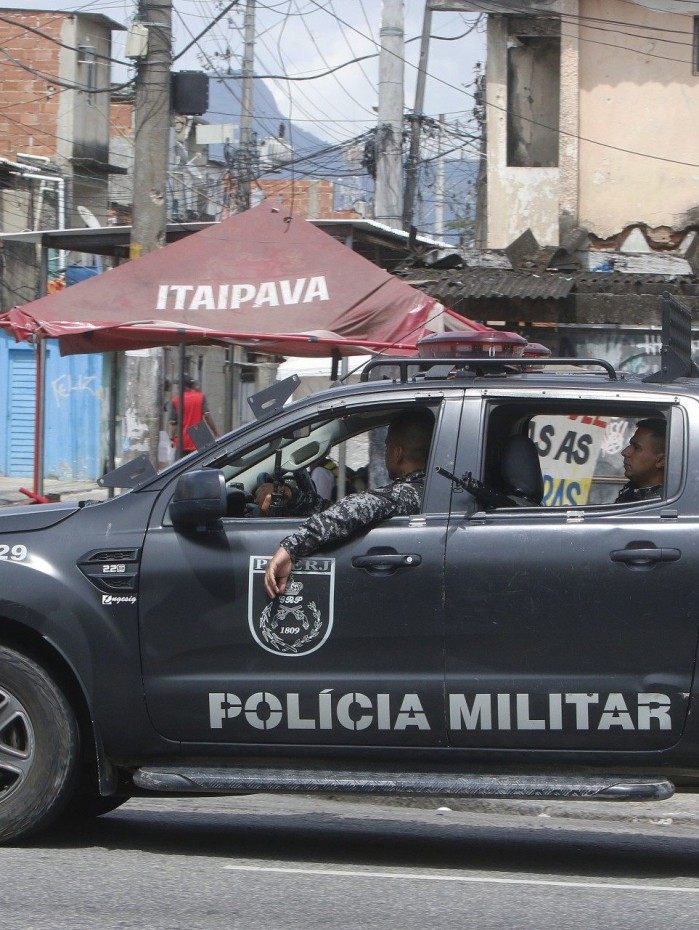 (Arquivo) Movimenta&ccedil;&atilde;o da Pol&iacute;cia Militar na Cidade de Deus, onde houve duas opera&ccedil;&otilde;es neste m&ecirc;s