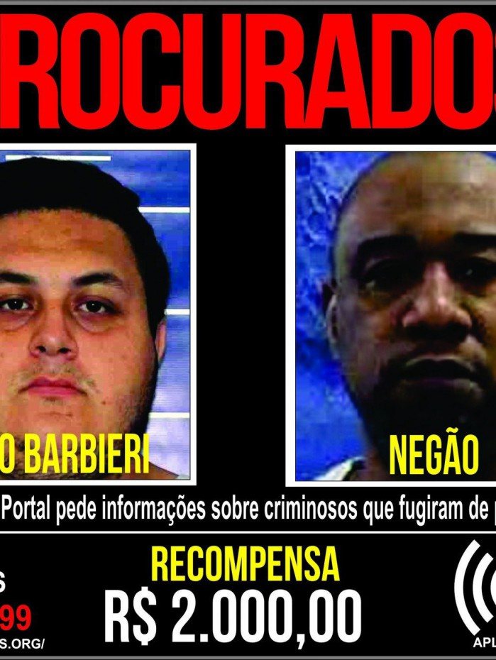 Jo&atilde;o Felipe Cordeiro Barbieri e Jo&atilde;o Victor Silva Roza sa&iacute;ram da pris&atilde;o pela porta da frente usando alvar&aacute;s de soltura falsos