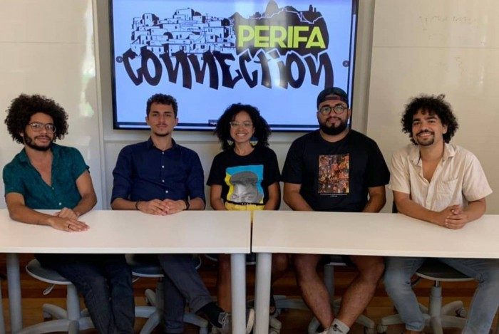 Equipe do PerifaConnection: Wesley Teixeira, Salvino Barbosa, Thuane, Raull Santiago e Jefferson Barbosa



