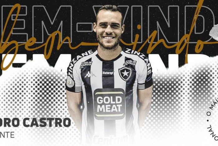 Botafogo anuncia contratação de Pedro Castro, ex-Avaí, para a disputa da Série B