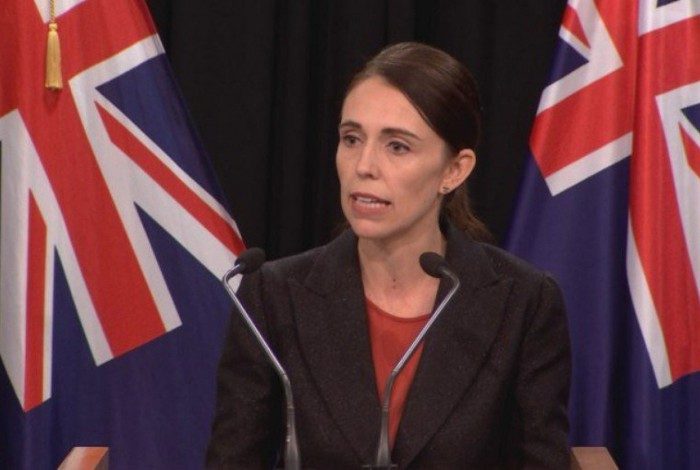 Primeira-minista da Nova Zelândia, Jacinda Ardern
