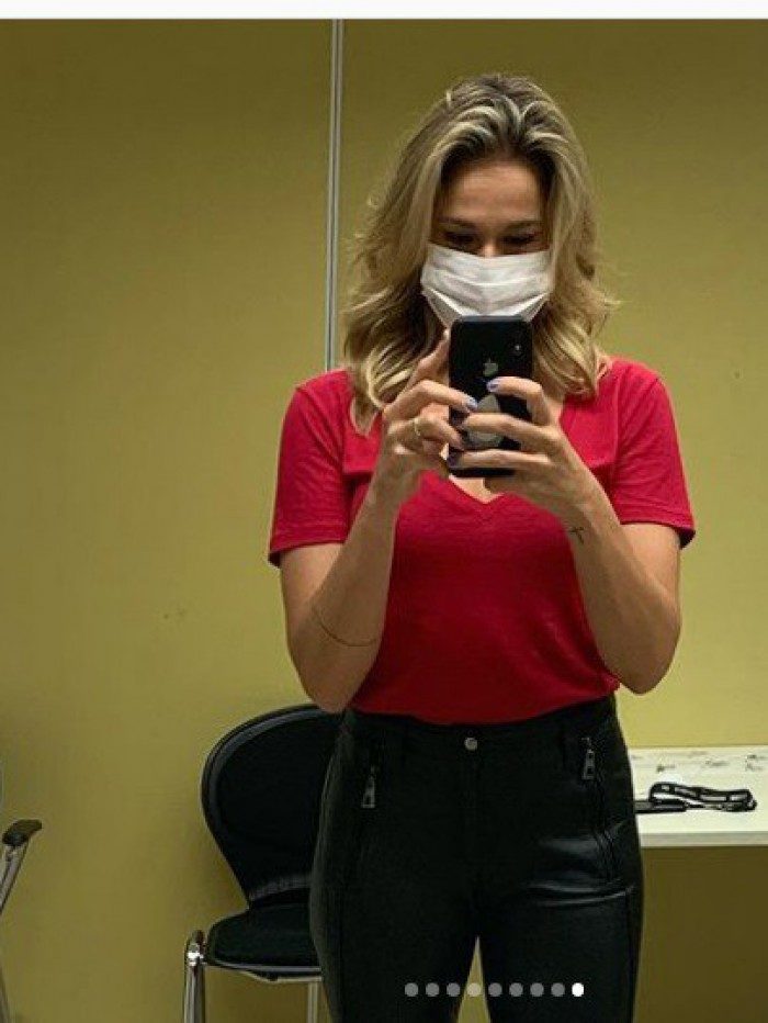 Fernanda Gentil no 'Doming&atilde;o do Faust&atilde;o'