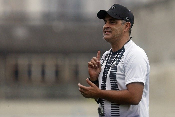 Marcelo Chamusca ainda vai fazer a sua estreia pelo Botafogo