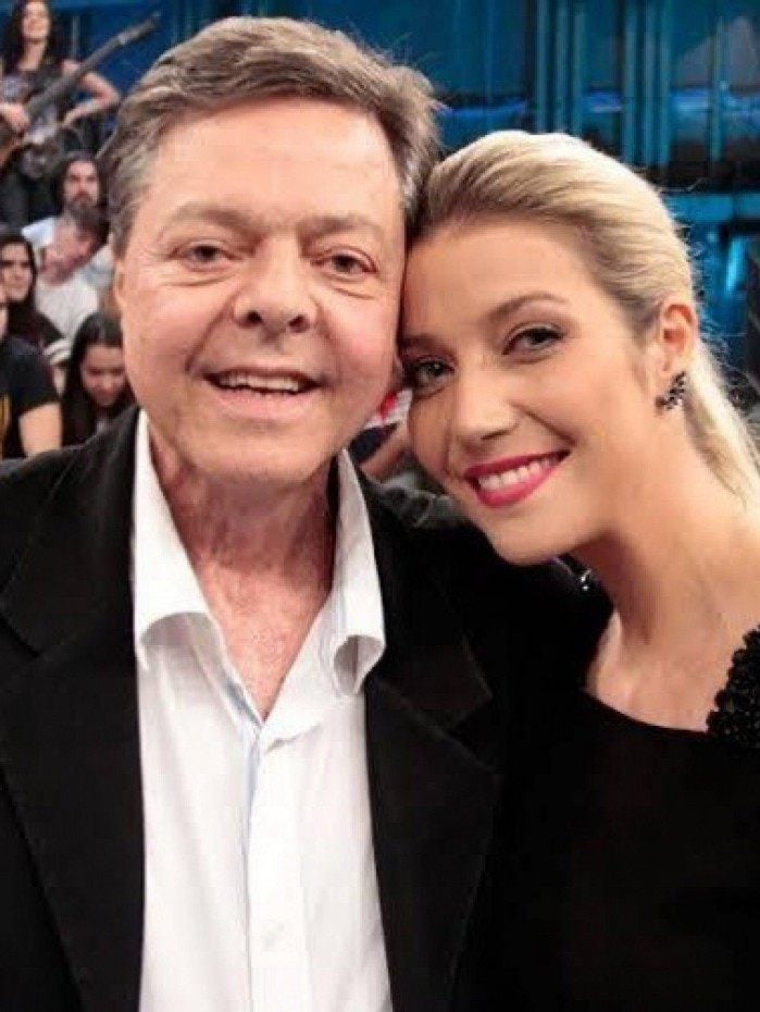 Luiza Possi e o pai, L&iacute;ber Gadelha