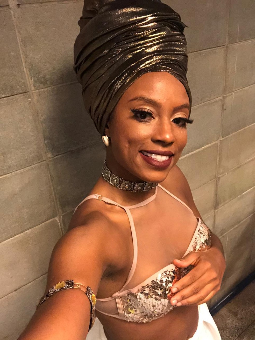 Lumena faz sua primeira selfie após deixar o 'BBB 21' - Reprodução Internet