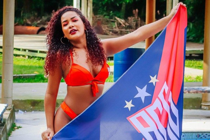 Josi Mary é torcedora do Atlético Goianiense