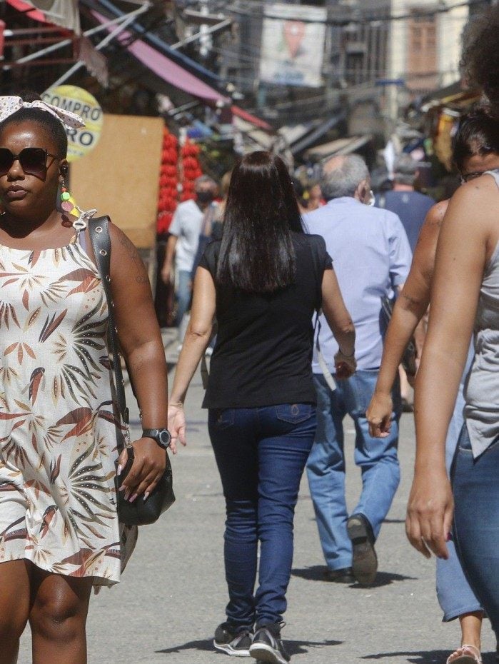 Geral - Movimenta&ccedil;ao no SAARA, centro do Rio.